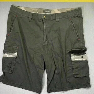 R. Society Black Cargo Shorts Men’s 44 Stretch Comfy casual Big & Tall 0929